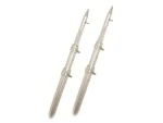 Rupp Top Gun Telescoping Outrigger Poles - Aluminum/Silver - 15'