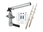 Rupp Revolution Top Gun Package w/18' Poles & Complete Single Line Rigging Kit w/Klickers Release Clips