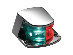 Attwood Bi-Color Combination Sidelight - 12V - Chrome Plated Zamak