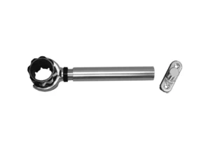 Rupp Threaded Antenna Support w/6" Pipe Mount & 1.5" Collar