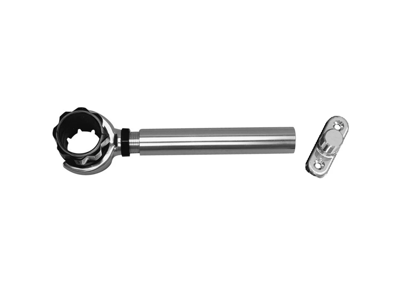 Rupp Threaded Antenna Support w/6" Pipe Mount & 1.5" Collar