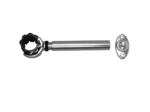 Rupp Threaded Antenna Support w/6" Flat Mount & 1.5" Collar