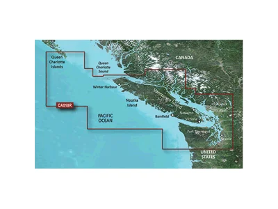 Garmin BlueChart® g3 Vision® HD - VCA018R - Inside - Outside Passage - microSD™/SD™