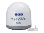 KVH TracVision TV6 w/IP-Enabled TV-Hub & Linear Universal Quad-Output LNB w/Autoskew & GPS