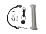 Rupp Center Rigging Kit w/Klickers - White Nylon 50'