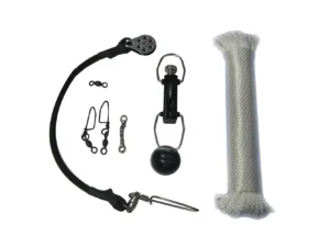 Rupp Center Rigging Kit w/Klickers - White Nylon 50'