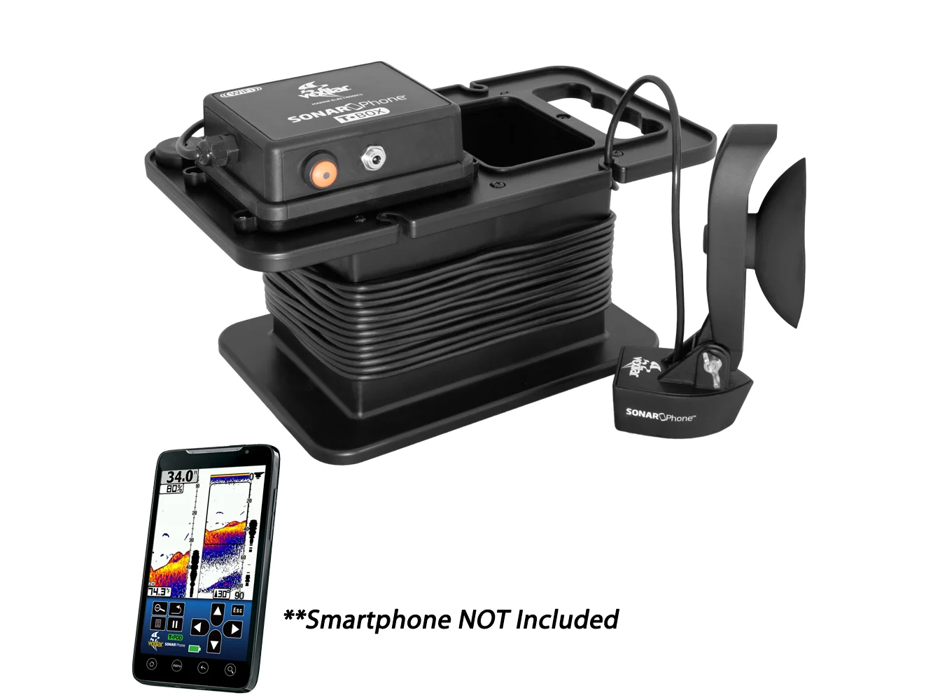 Vexilar SP300 SonarPhone T-Box Portable Installation Pack