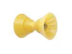 C.E. Smith 4" Bow Bell Roller Assembly - Yellow TPR
