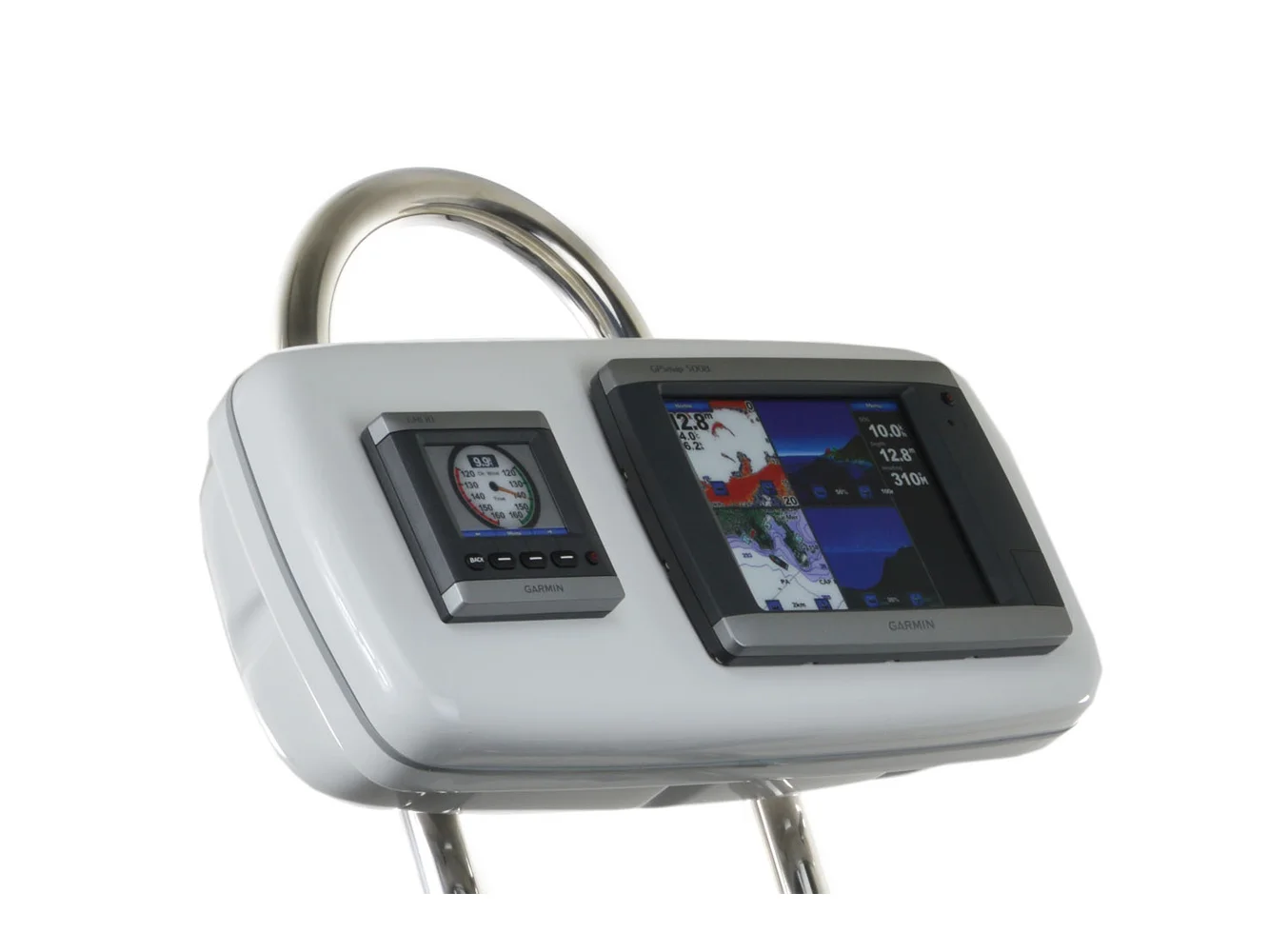 NavPod GP1040-04 SystemPod Pre-Cut f/Garmin 5008/5208 & 1 Instrument f/9.5" Wide Guard