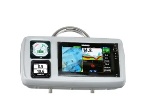 NavPod GP1176 SystemPod Pre-Cut f/Simrad NSS12 evo2 or B&G Zeus² 12 & 2 Instruments f/9.5" Wide Guard