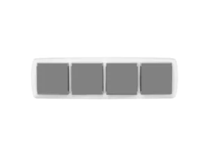 NavPod GP1401 InstrumentPod Pre-Cut f/4 Instruments f/9.5" Wide Guard