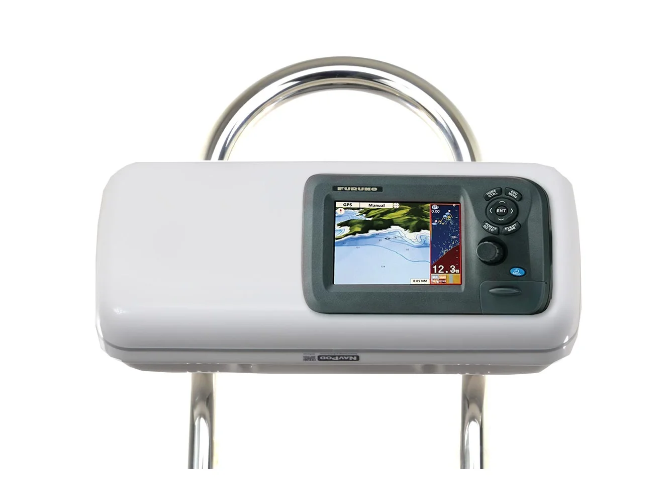 NavPod GP1505 SystemPod Pre-Cut f/Furuno GP1670/GP1670F 5.7" w/Space On The Left f/9.5" Wide Guard