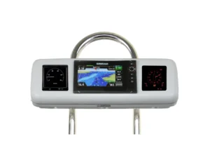 NavPod GP1606 SystemPod Pre-Cut f/Simrad NSS7 evo2 or B&G Zeus² 7 & 2 Instruments f/9.5" Wide Guard