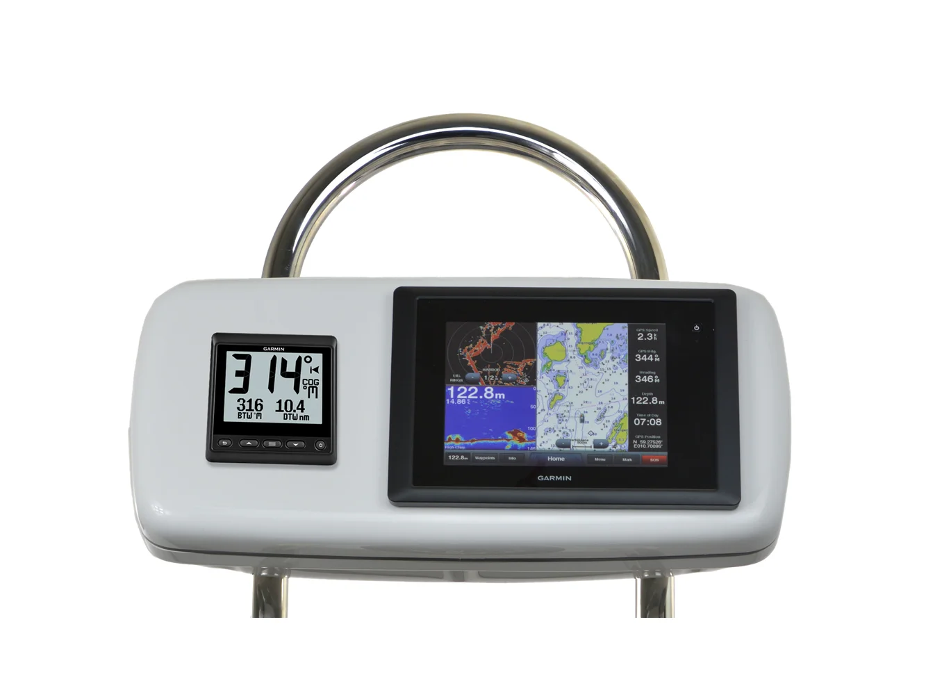 NavPod GP2040-02 SystemPod Pre-Cut f/Garmin 4008/4208 & 1 Instrument f/12" Wide Guard