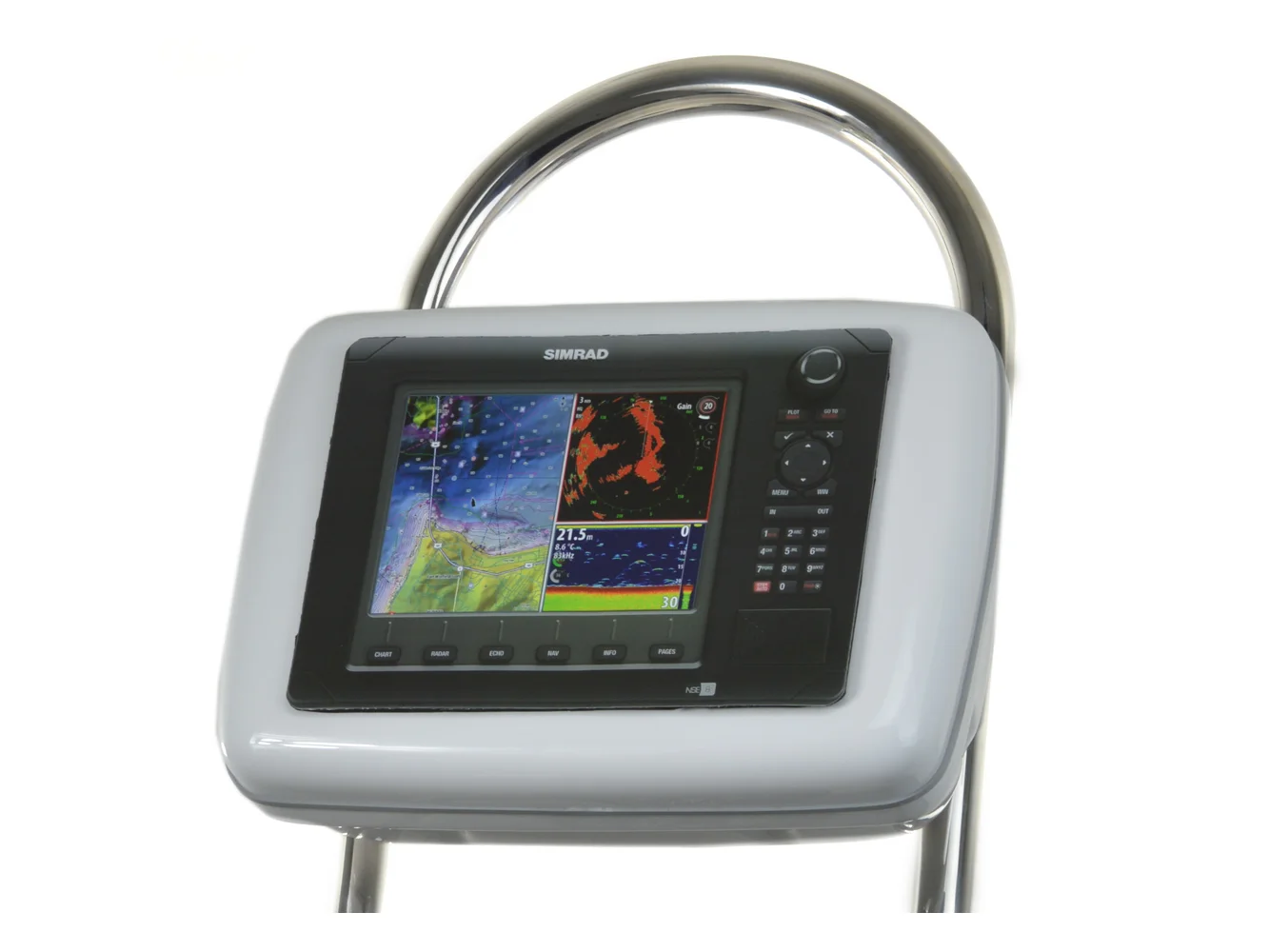 NavPod GP2050-10 SailPod Pre-Cut f/Simrad NSE8 or B&G Zeus Z8 f/12" Wide Guard