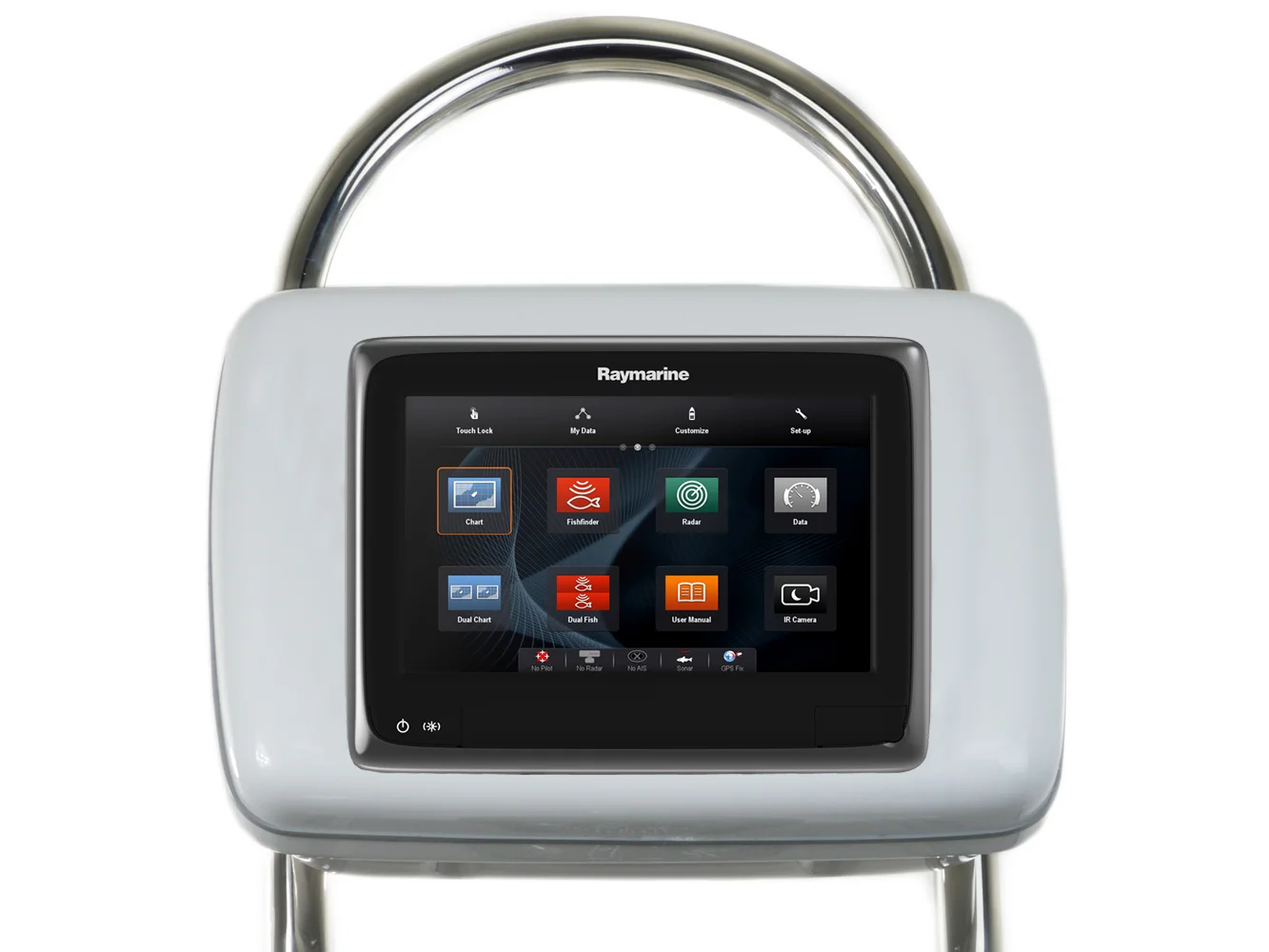 NavPod GP2050-14 SailPod Pre-Cut f/Raymarine a95/a97/a98 f/12" Wide Guard