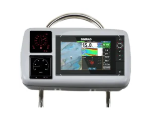 NavPod GP2080-13 SystemPod Pre-Cut f/Simrad NSS9 evo2 or B&G Zeus² 9 & 2 Instruments f/12" Wide Guard