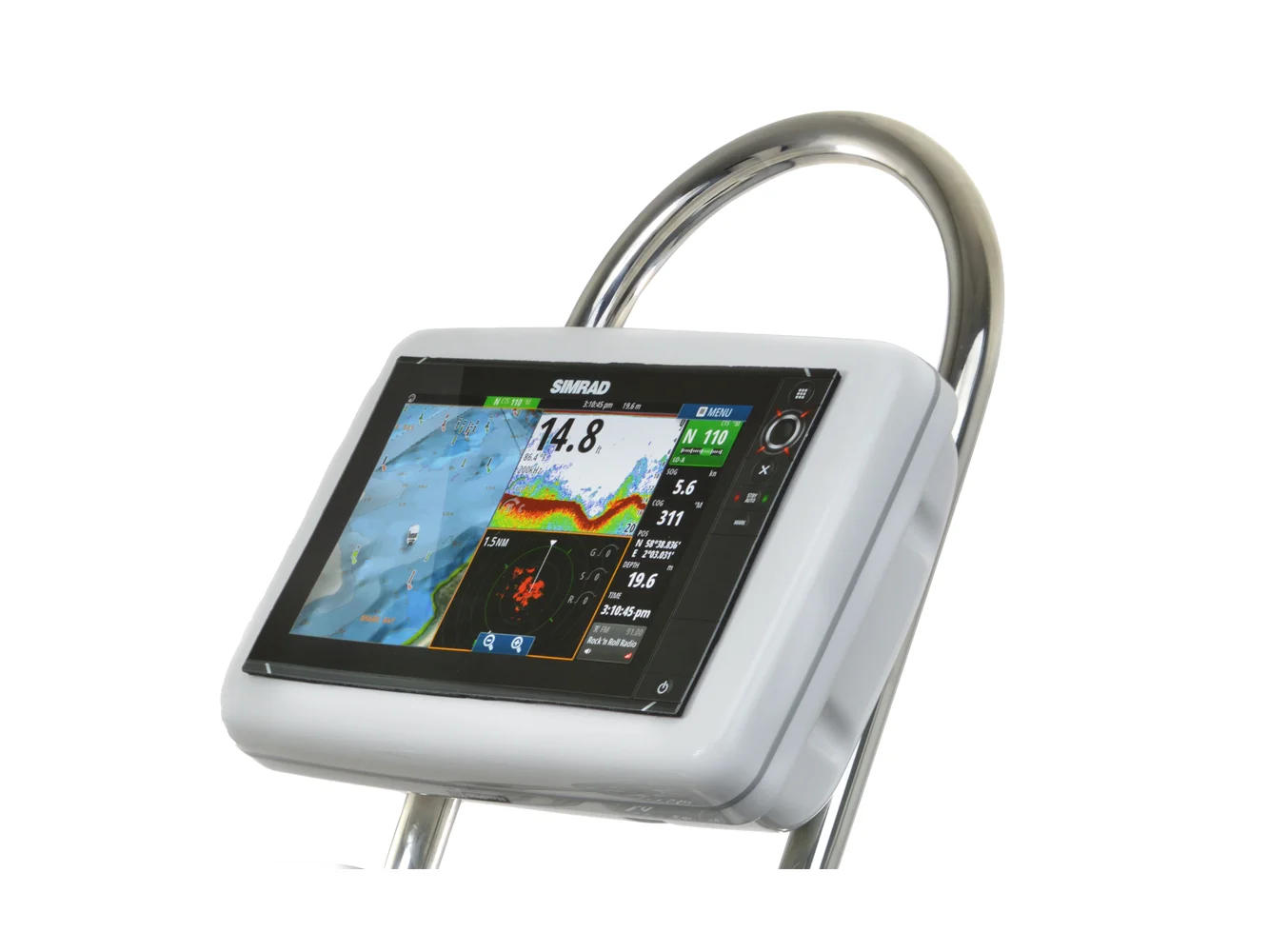NavPod GP2202 SailPod Pre-Cut f/Simrad NSS12 evo2 or B&G Zeus² 12 f/12" Wide Guard