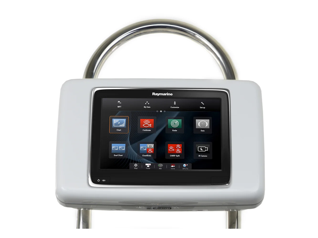 NavPod GP2204 SailPod Pre-Cut f/Raymarine a125 / a127 / a128 f/12" Wide Guard