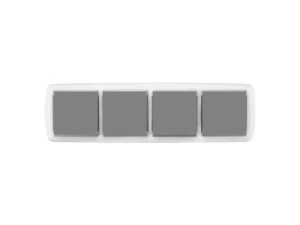 NavPod GP2401 InstrumentPod Pre-Cut f/4 Instruments f/12" Wide Guard