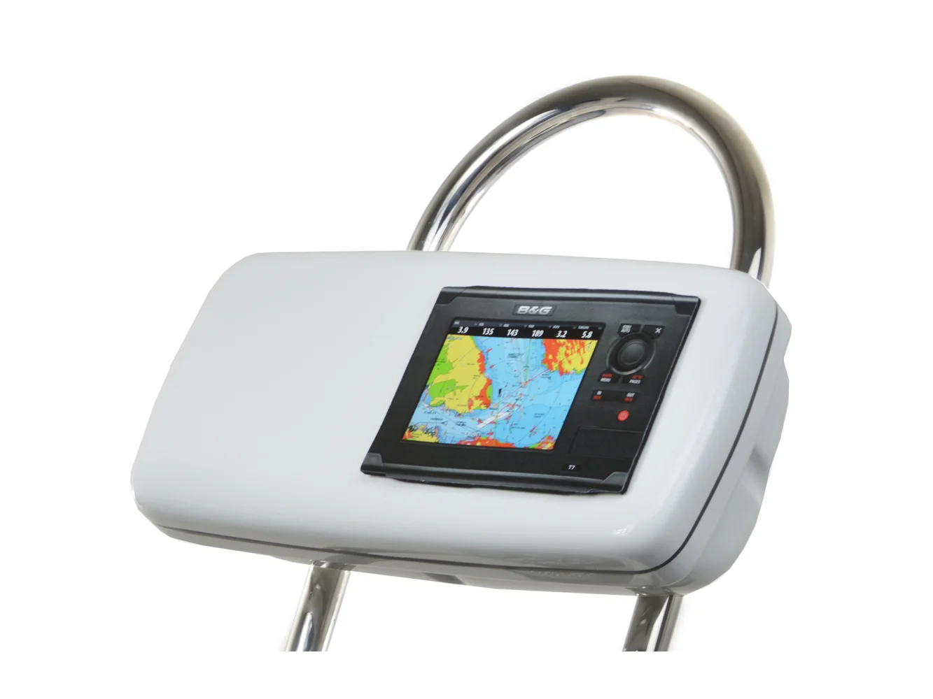 NavPod GP2040-07 SystemPod Pre-Cut f/Simrad NSS7 or B&G Zeus Touch 7 w/Space On The Left f/12" Wide Guard