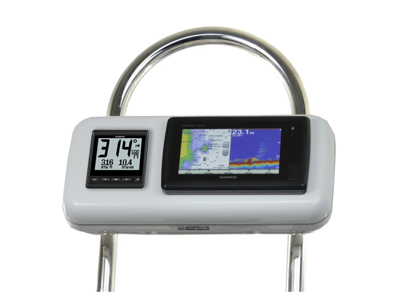 NavPod GP2511 SystemPod Pre-Cut f/Garmin 7xx and 7x Series & 1 Instrument f/12" Wide Guard