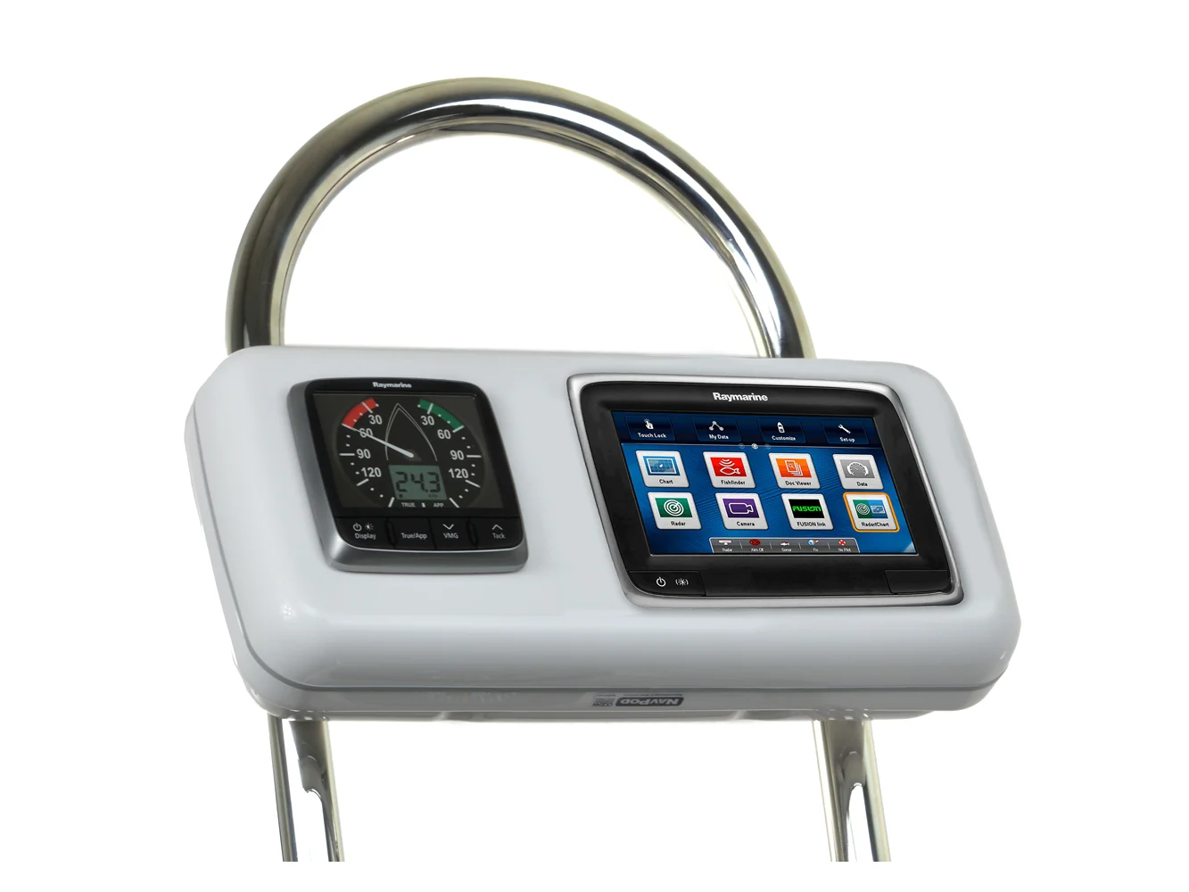NavPod GP2513 SystemPod Pre-Cut f/Raymarine a75/a77/a78 & 1 Instrument f/12" Wide Guard