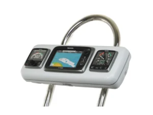 NavPod GP2604 SystemPod Pre-Cut f/Raymarine e7/e7D & 2 Instruments f/12" Wide Guard