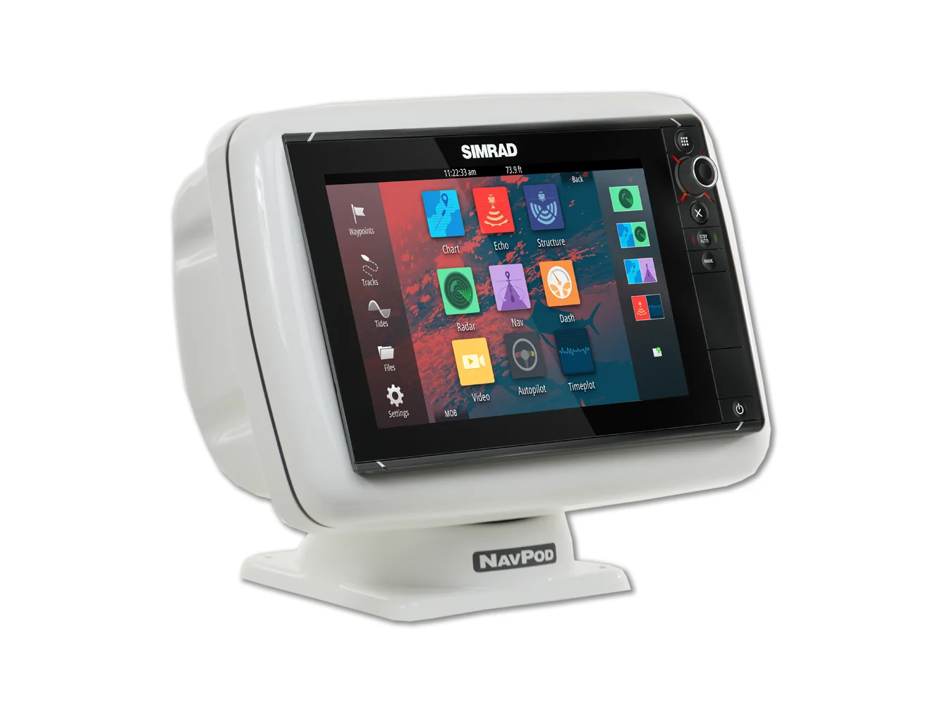 NavPod PP5202 PowerPod Pre-Cut f/Simrad NSS12 evo2 or B&G Zeus² 12