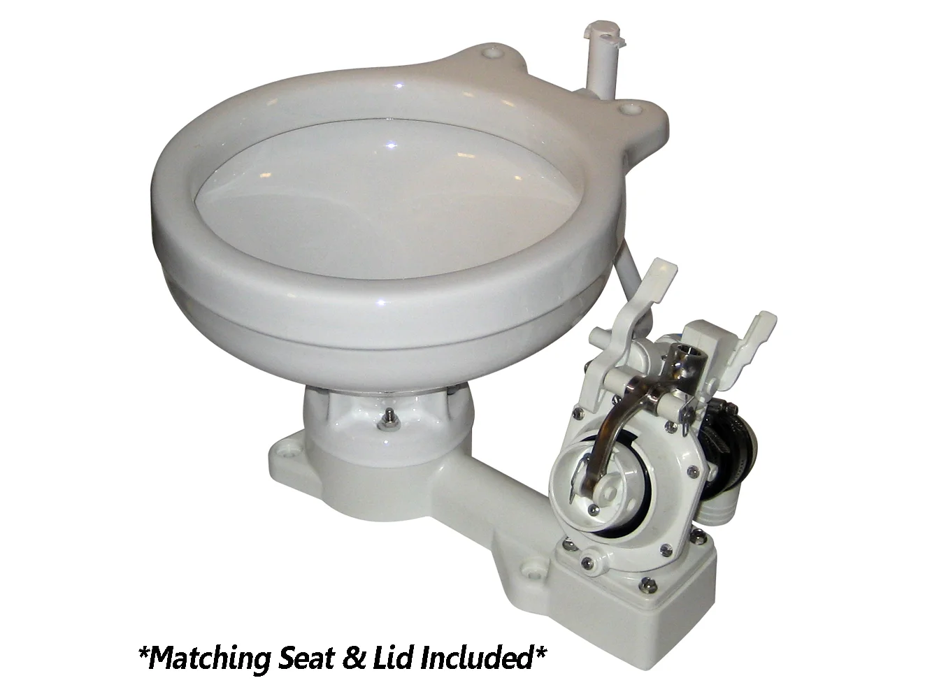 Raritan Fresh Head - Fresh Water Flush - Manual - Household Style - Right Hand Operation