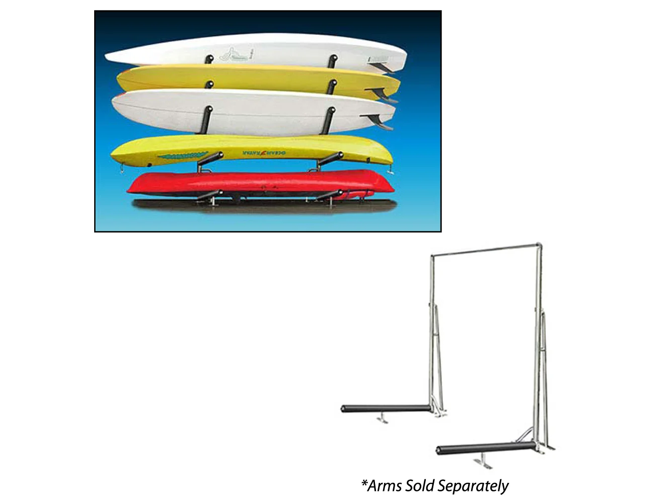 Magma Floor/Dock Basic Upright Rack System