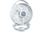 SEEKR by Caframo Bora 748 12V 3-Speed 6" Marine Fan - White