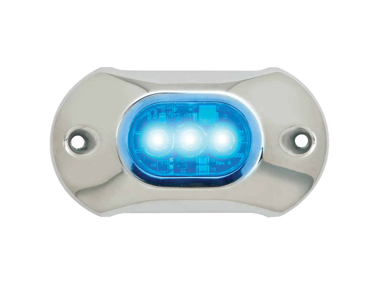 Attwood Light Armor Underwater LED Light - 3 LEDs - Blue