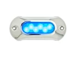 Attwood Light Armor Underwater LED Light - 6 LEDs - Blue