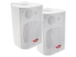Boss Audio 4" MR4.3W Box Speakers - White - 200W