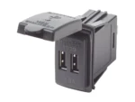Blue Sea Dual USB Charger - 24V Contura Mount
