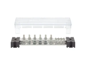 Blue Sea PowerBar 1000 - 12 3/8" Terminal Studs w/Cover