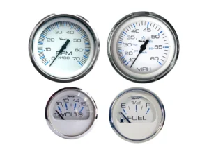 Faria Chesapeake White SS Boxed Set - Outboard Motors