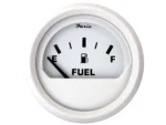 Faria Dress White 2" Fuel Level Gauge (E-1/2-F)