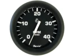 Faria Euro Black 4" Tachometer - 4000 RPM (Diesel) (Mechanical Takeoff)