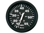 Faria Euro Black 4" Speedometer - 55MPH (Pitot)