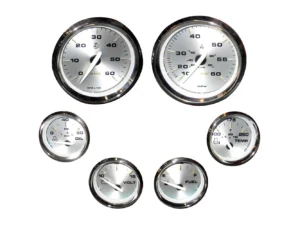 Faria Kronos Boxed Set of 6 Gauges f/ Inboard Motors