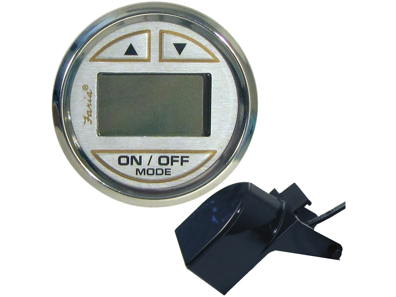 Faria Kronos 2" Depth Sounder w/Transom Mount Transducer