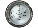 Faria Kronos 2" Oil Pressure Gauge - 80 PSI