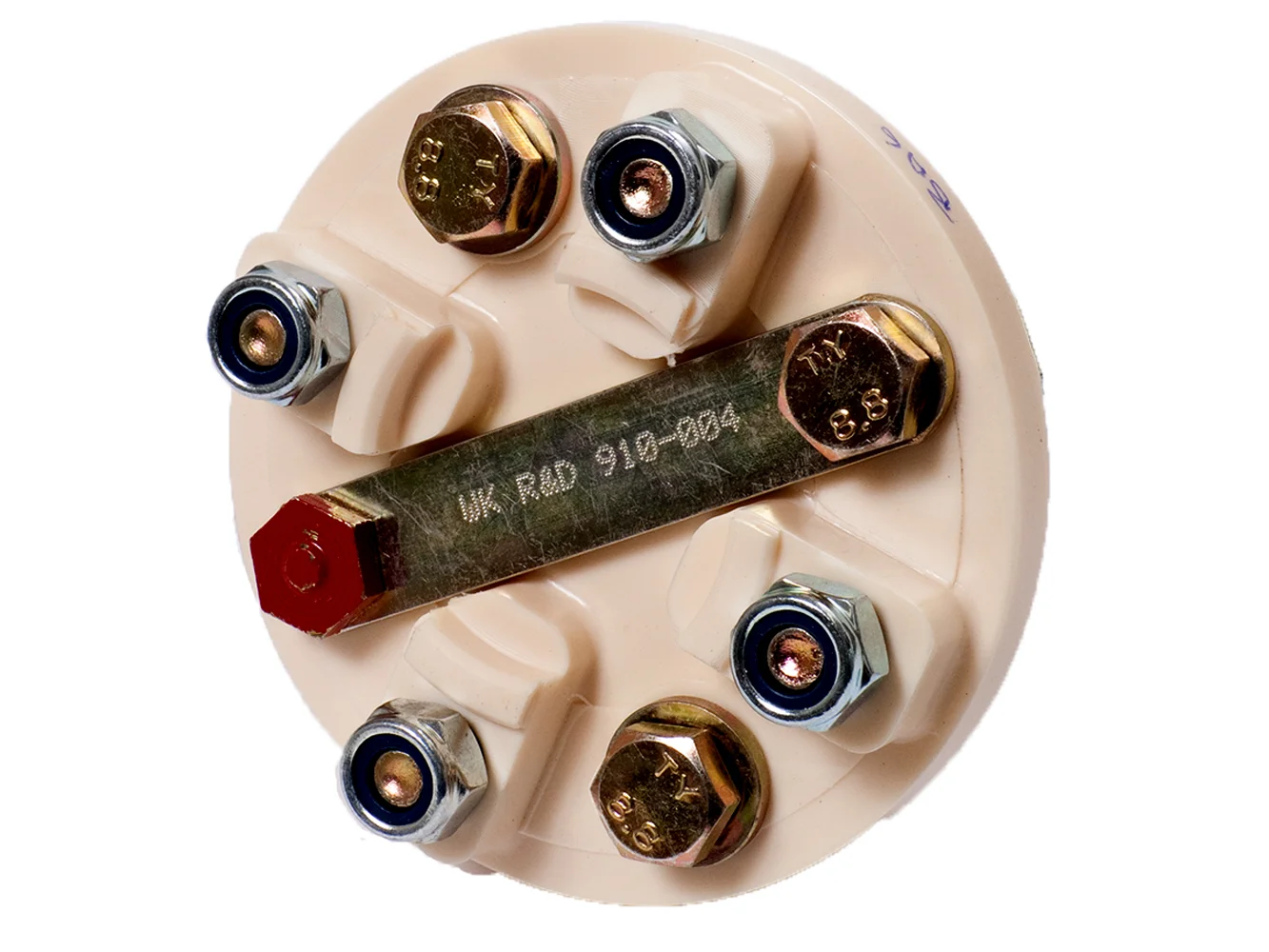 R & D Flexible Shaft Coupling f/4" B/W, Hurth - 8HP/100RPM Capacity