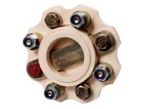R & D Flexible Shaft Coupling f/5" Yanmar - 10HP/100RPM Capacity