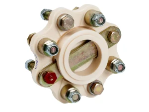 R & D Flexible Shaft Coupling f/5" B/W, Hurth - 8HP/100RPM Capacity