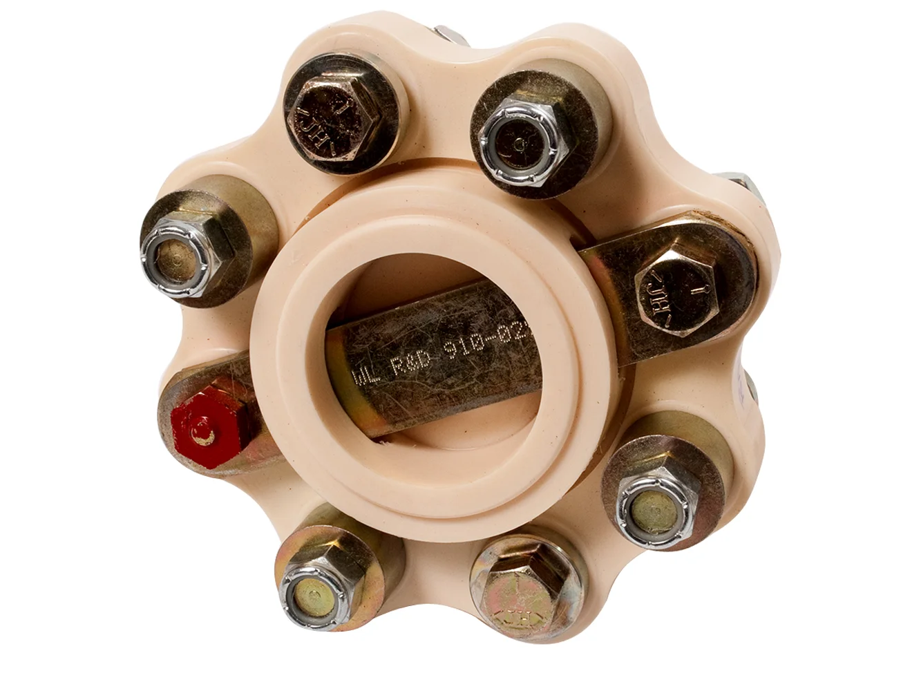 R & D Flexible Shaft Coupling f/5" B/W, Hurth - 20HP/100RPM Capacity