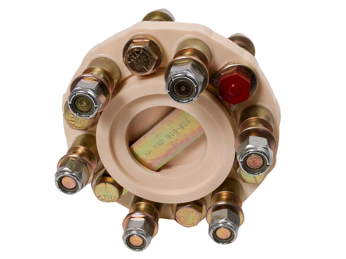R & D Flexible Shaft Coupling f/6" Twin Disc - 28HP/100RPM Capacity
