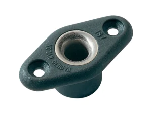 Ronstan Screw-On Plastic Nylon Bush - Stainless Steel Lined - 7mm (9/32") ID x 14mm (9/16") Deep